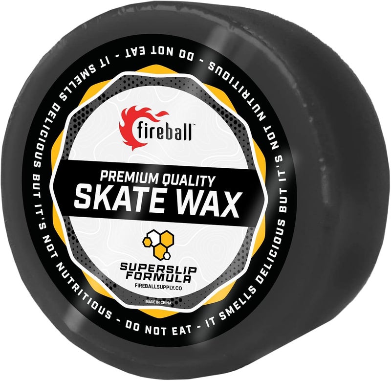fireball SuperSlip Pro Skateboard Wax for Rails - USA Formulated Skate Curb Wax for Scooters Aggressive Inline and Skateboards - Custom Formula Professional Skate Wax - Image 1